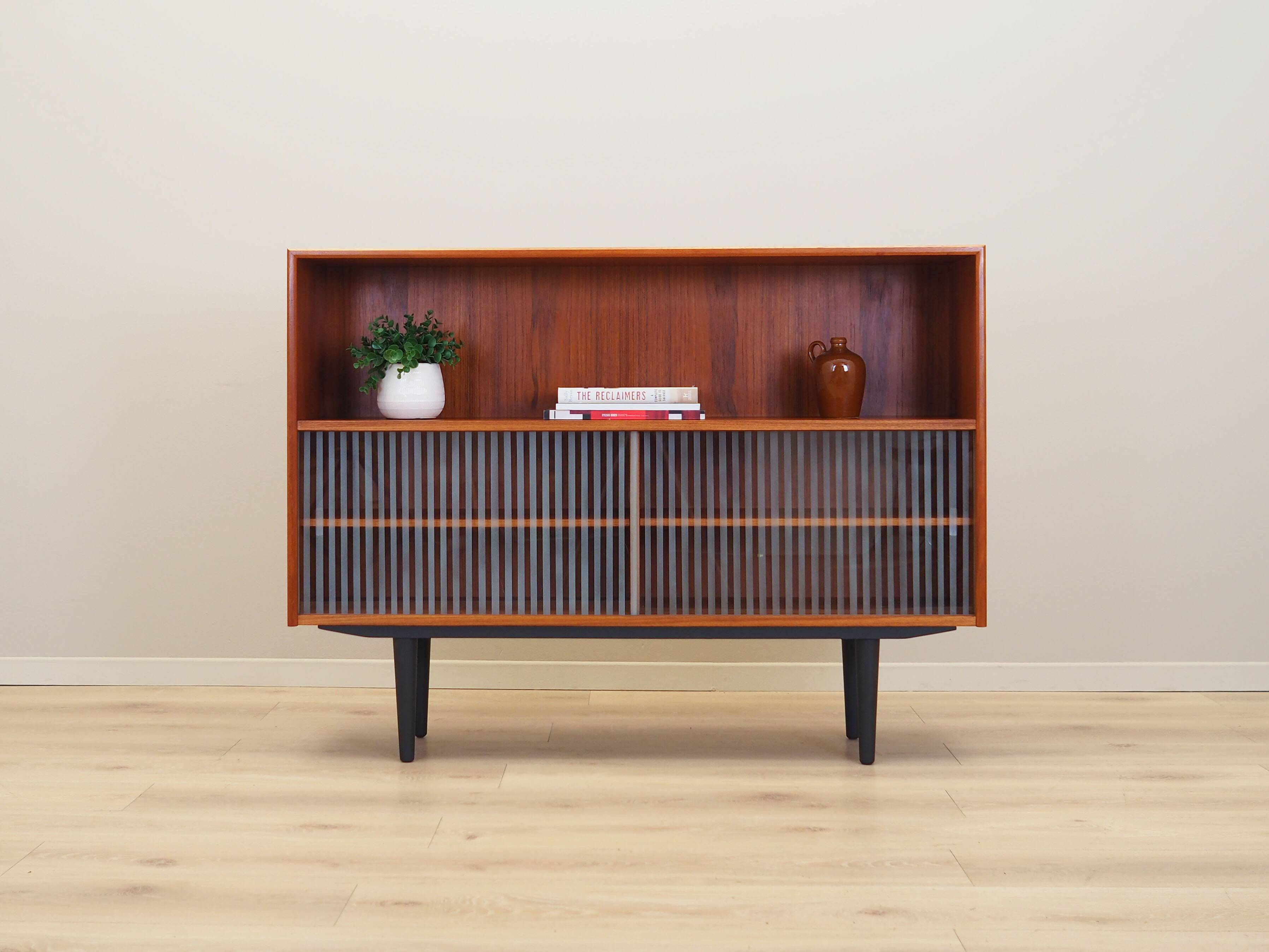 Teak bookcase, Danish design, 1970s, production: Denmark