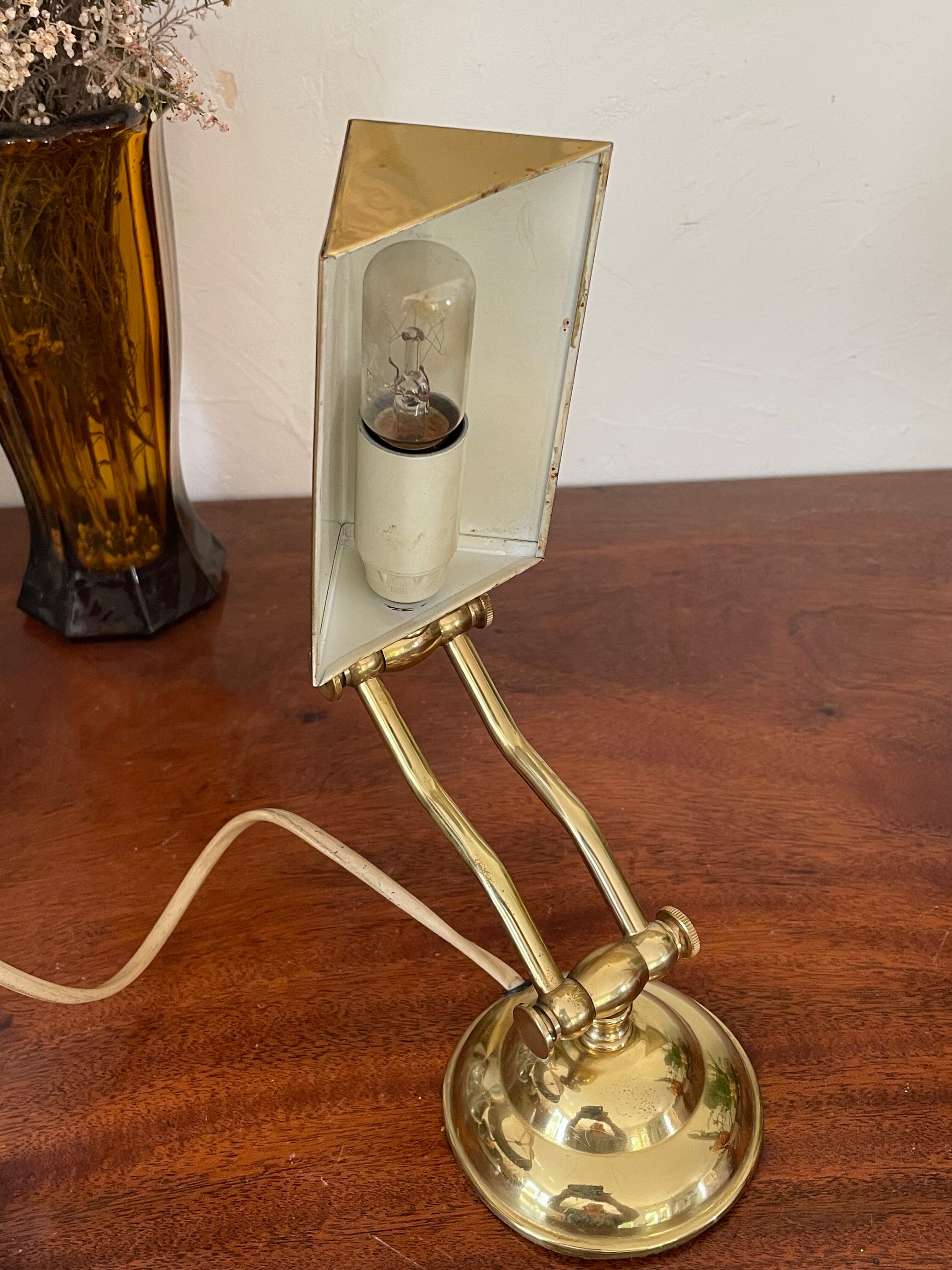Lampe d’appoint en laiton