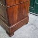 19th Century Walnut Library Display Cabinet with 1 Door