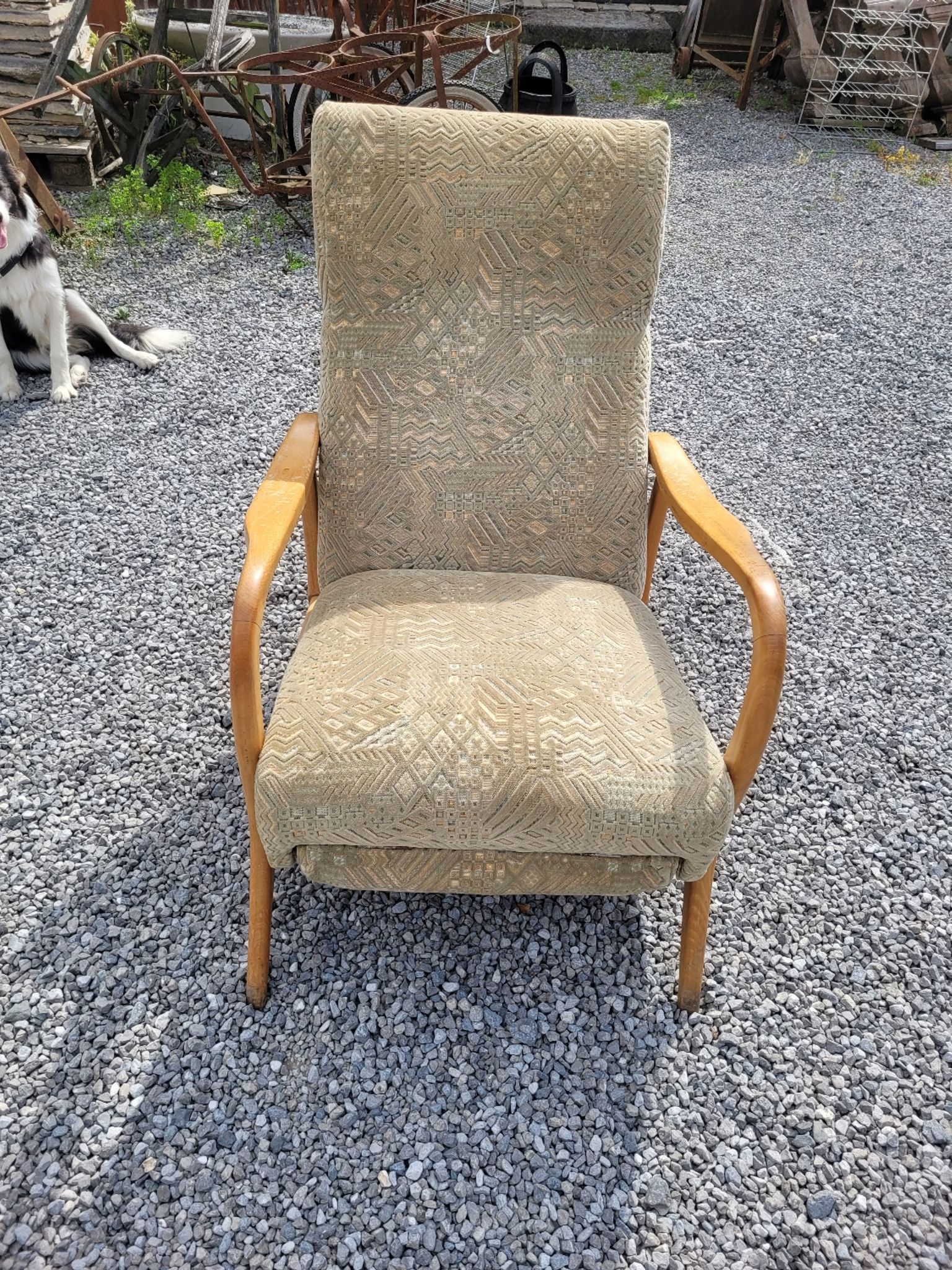 Fauteuil relax vintage des années 60