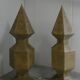 Large openwork metal floor lamps, Morocco, 1980s, set of 2