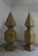 Large openwork metal floor lamps, Morocco, 1980s, set of 2