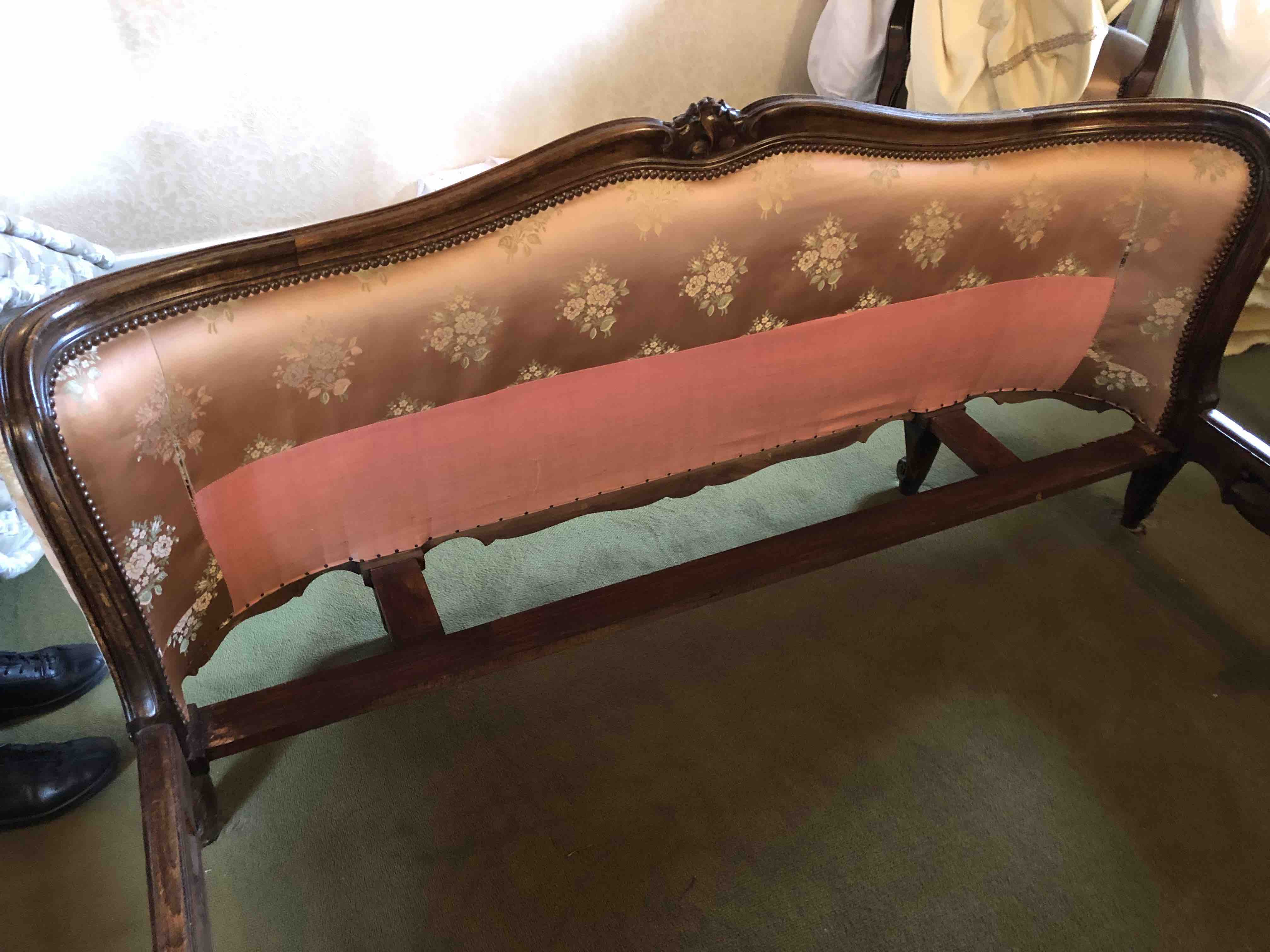 Bed basket style Louis XV