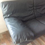 Cornelius de Durlet sofa in grey leather