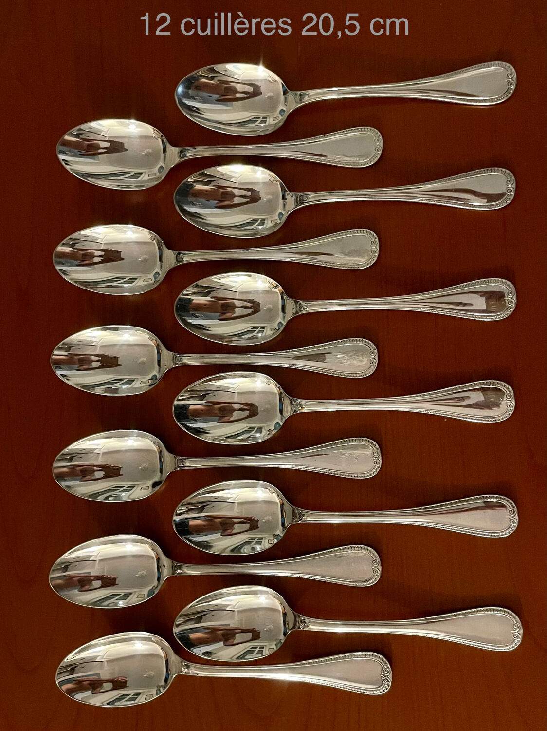 Christofle Malmaison cutlery 49pieces very good condition silver metal