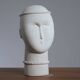 Sculpture de femme moderniste en grès, années 1980