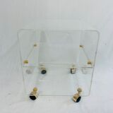 David Lange altuglass plexiglass sofa tip