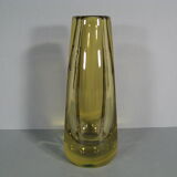 Vintage crystal vase j.b france 1970s