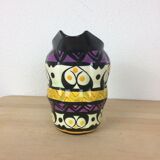 Ceramic pitcher geometric patterns