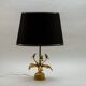 Exclusive Mid-Century Design Brass 'Fleur de Lis' Table Lamp, 1960s