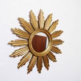 Vintage resin sun mirror