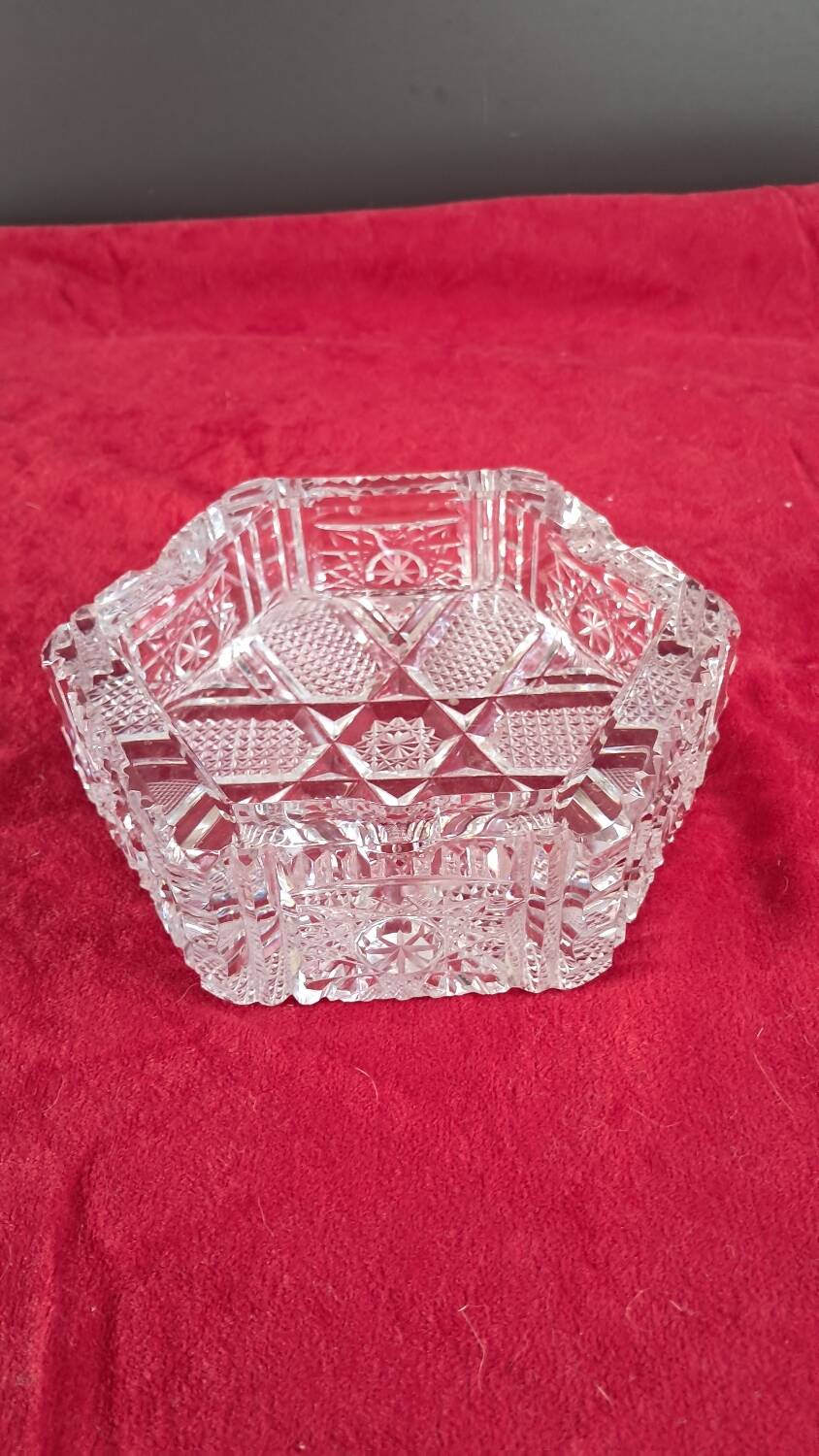 Crystal ashtray