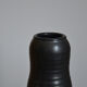 Matte black vase Japandi style - minimalist