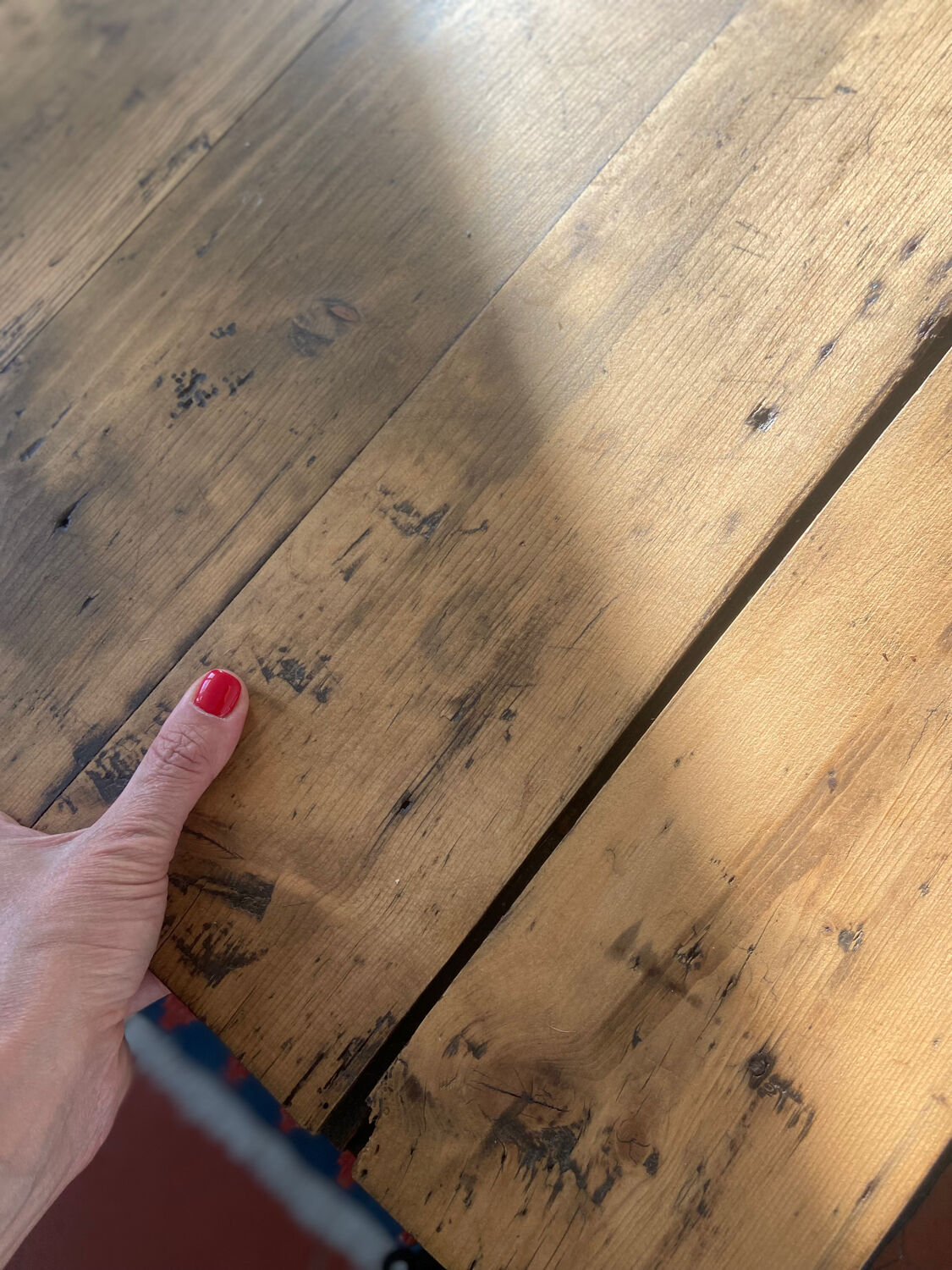 Vintage farmhouse coffee table