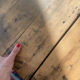 Vintage farmhouse coffee table