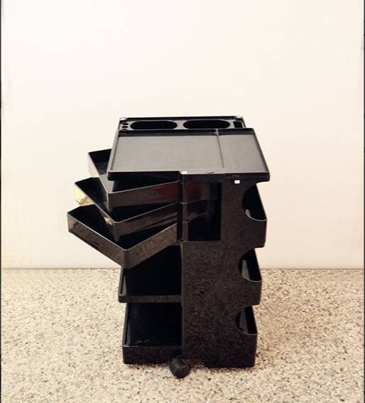 Chariot Boby Cart par Joe Colombo pour Bieffeplast, années 1970