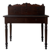 Bureau à gradin ancien en acajou