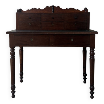 Antique mahogany graduated desk
