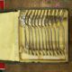 Christofle spoons model Crossed Ribbons