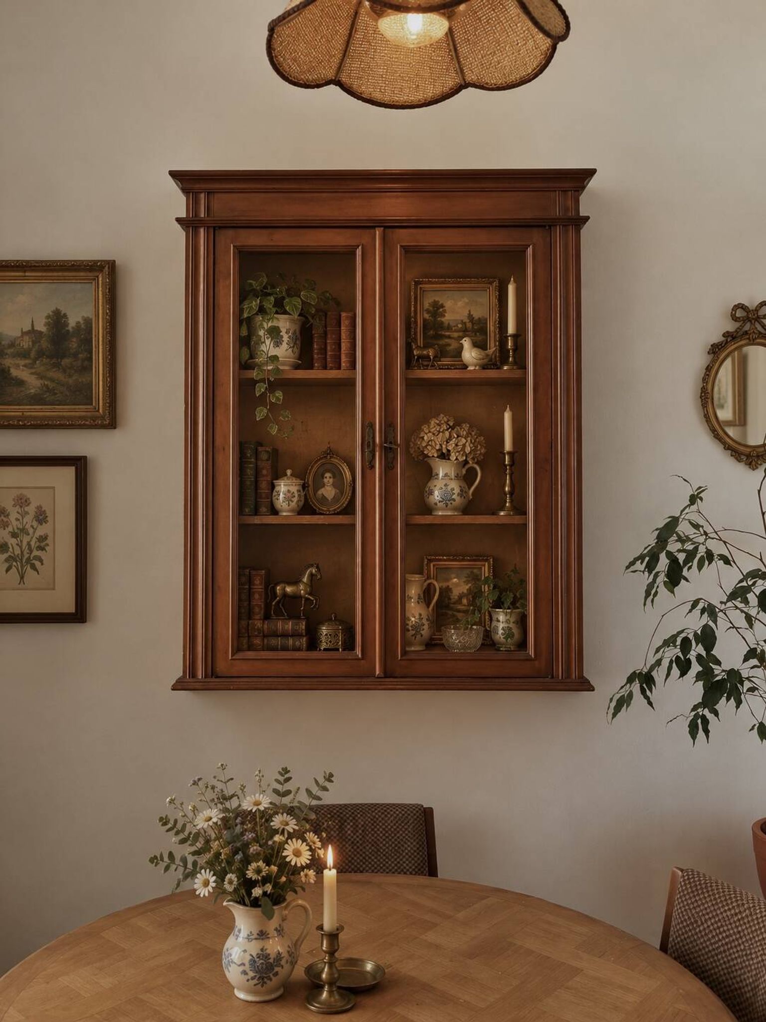Vitrine / vaisselier vintage