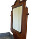 The antique walnut vanity , 19th century
