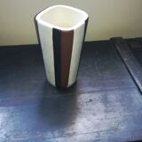 Vase Elchinger tronconnique ceramic, circa 1950