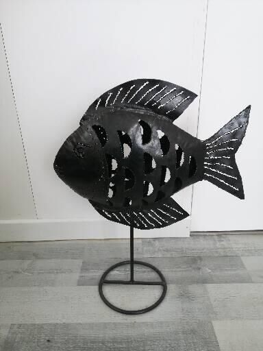 Fish candle holder