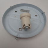 Ceiling lamp or wall lamp, square shaped in carved glass brand