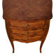 Healing storage 3 drawers Louis XV stamped Rinck Paris
