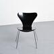 Suite de 8 chaises modèle 3107 par Arne Jacobsen, circa 1974