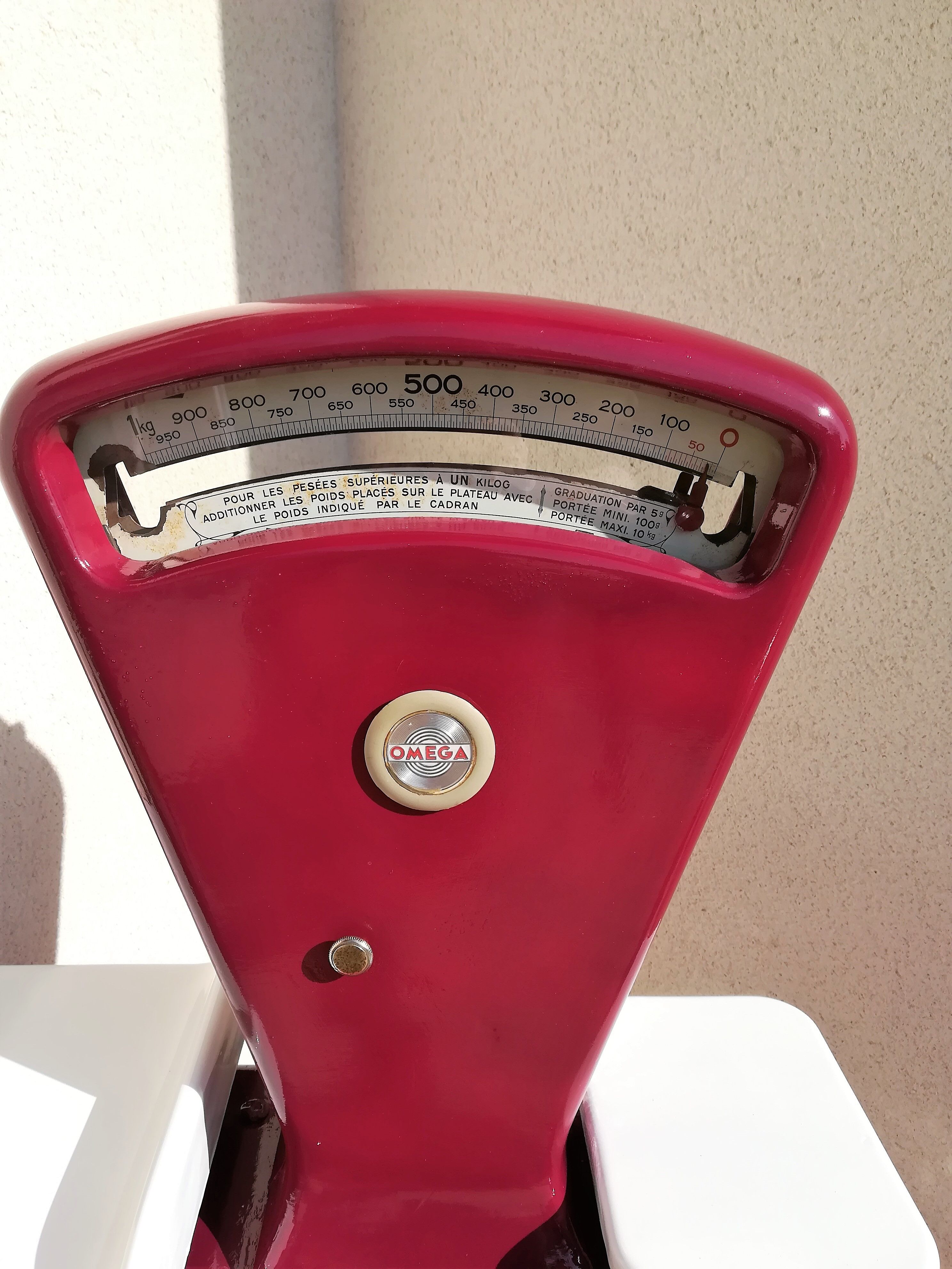 Balance de boucher Omega
