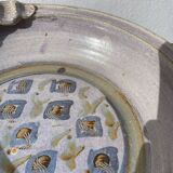 Ceramic pottery salad bowl