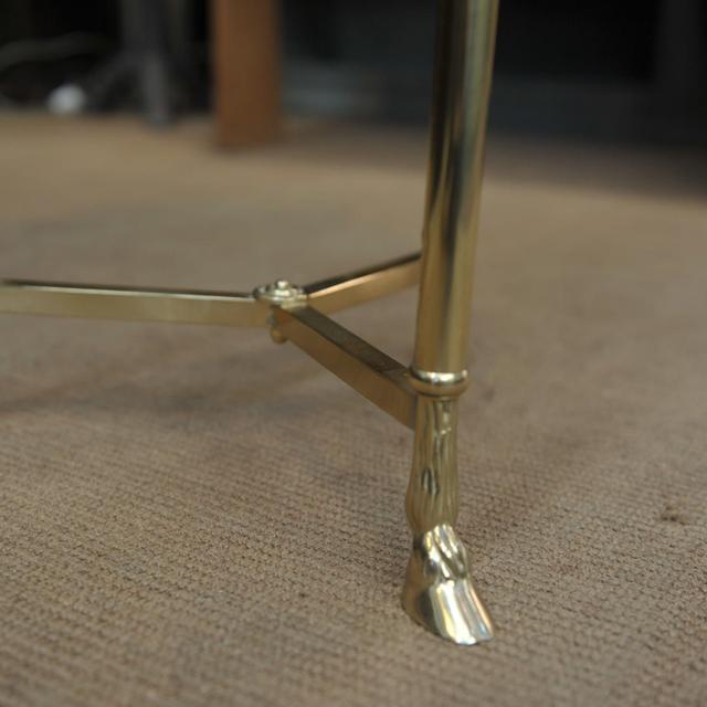 Copper and marble console