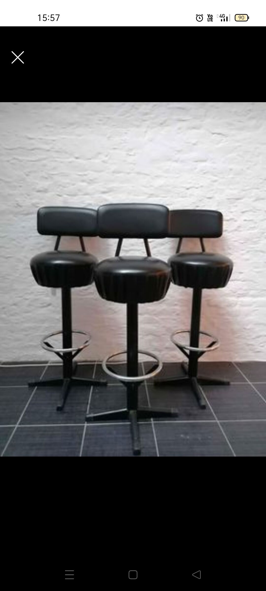 Set of 3 stools year 1970
