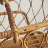 Rattan cradle