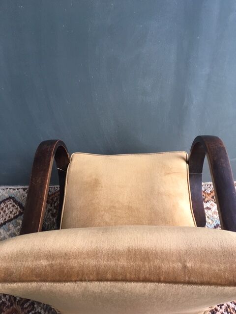 Spirit art deco armchair