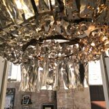 Crown chandelier with grapevines