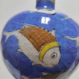 Flacon poterie Perse/Qajar poissons