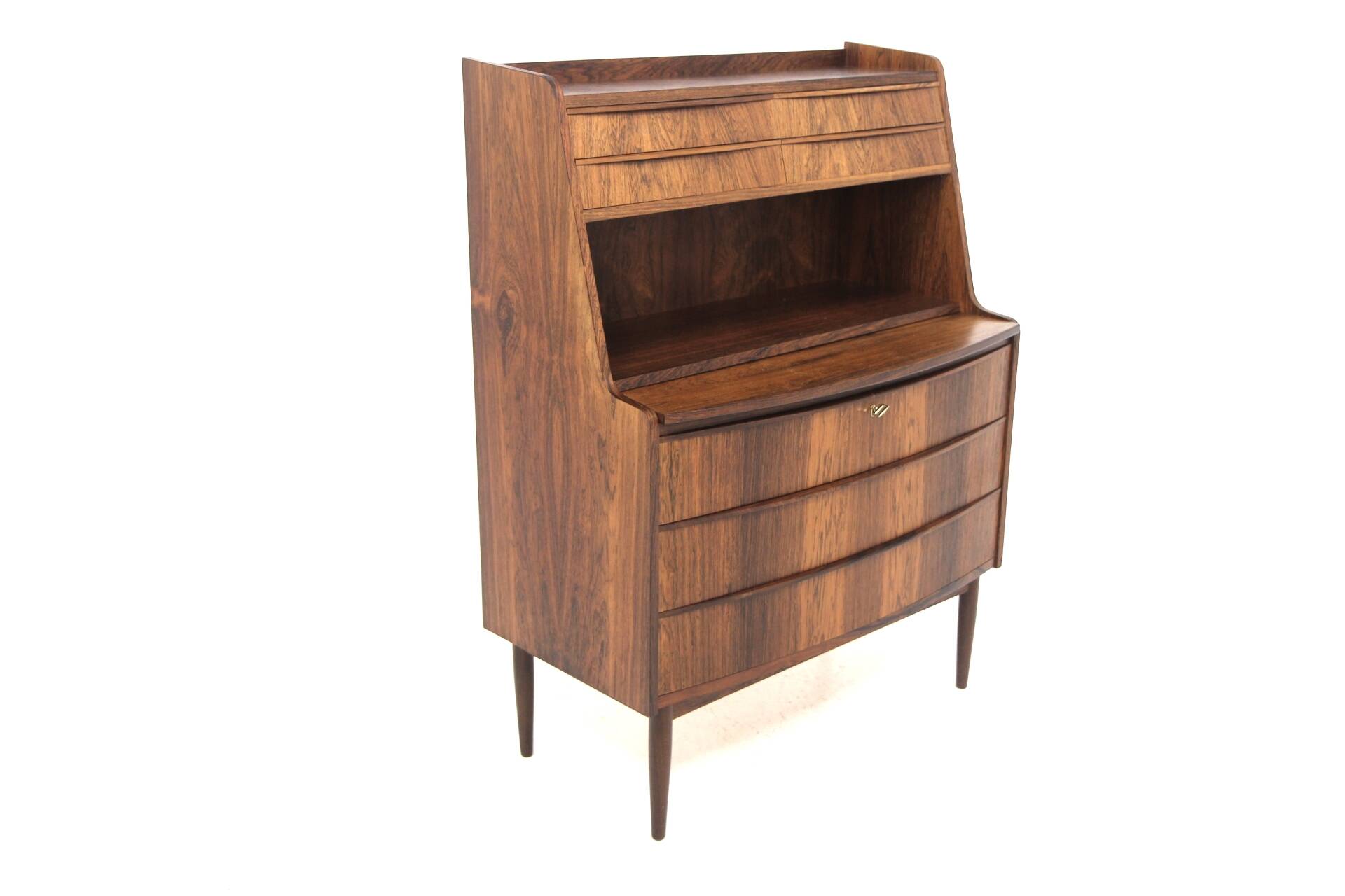 Scandinavian secretary in rosewood, Sweden, 1960