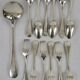 13 Ercuis silver-plated cutlery