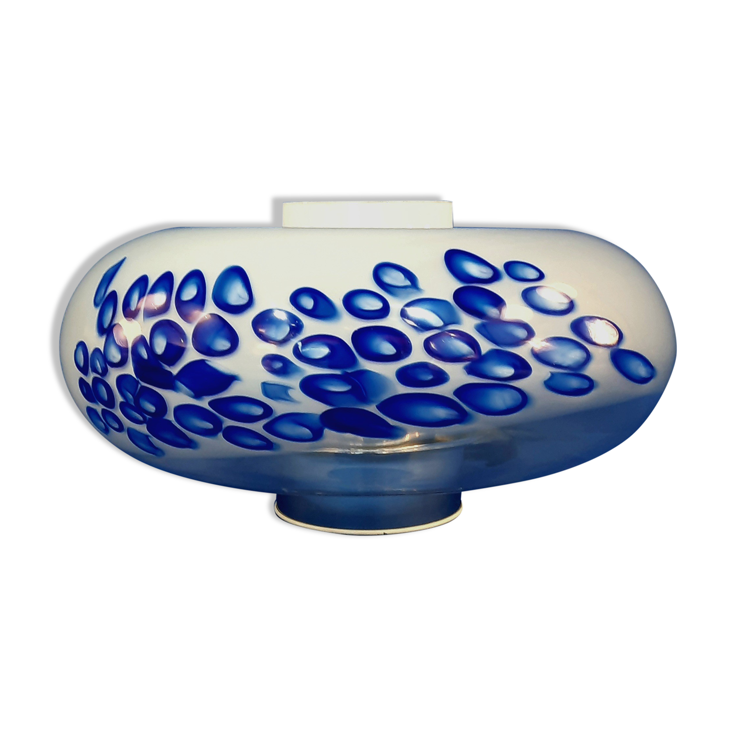 Murano glass table lamp Angelo Brotto by Esperia Circa 1970