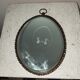 Miroir verre biseauté ancien