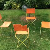 4 fauteuils de camping