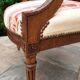 Walnut chair, LouisXVI style, late 19th