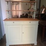 Parisian buffet with shelves