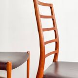 Ensemble de 6 chaises modèle 82 en teck par Niels O. Møller, Danemark