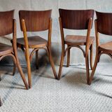 4 Baumann bistro chairs from the 1930s
