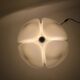 Lampe de table « Pipistrello » blanche de Gae Aulenti pour Martinelli Luce