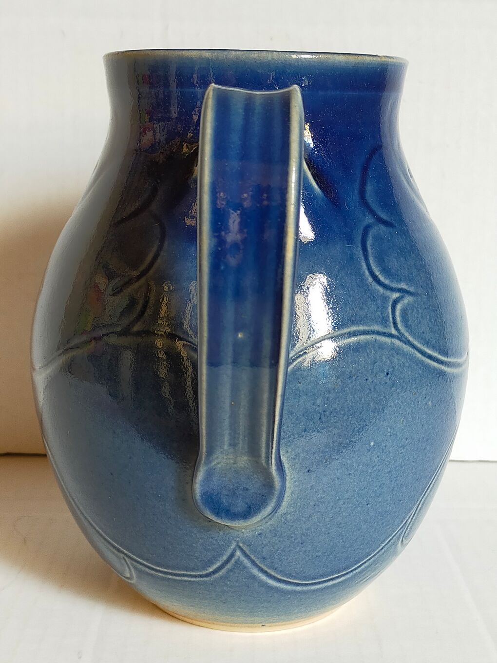 Vintage ceramic zoomorphic potter's pitcher