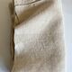 Raw hemp tablecloth 19th trousseau reserve 2m x 2m